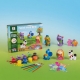 Set Ghips de Pictat Animal World pentru Copii, Figurine Animale pentru Colorat si Decorat, Joc Creativ DIY cu Pensula si Culori,