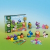 Set Ghips de Pictat Animal World pentru Copii, Figurine Animale pentru Colorat si Decorat, Joc Creativ DIY cu Pensula si Culori,