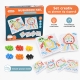 Joc Creativ Mushroom Nail Ocean Series pentru Copii, Mozaic cu Pioni Colorati si Tabla cu Modele, Set Educativ pentru Dezvoltare