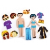 Set 39 figurine pentru baie Personaje-Magic Creation Edushape