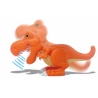 Figurina interactiva Dinozaur Junior T-Rex Cu Lumini Si Sunete - Portocaliu