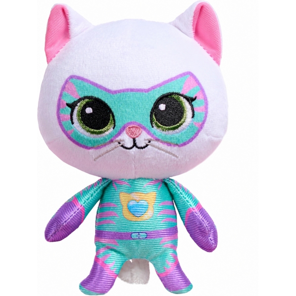 Jucarie interactiva de plus, SuperKitties, 20 cm, Pentru copii, Multicolor, Model 4