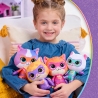 Jucarie interactiva de plus, SuperKitties, 20 cm, Pentru copii, Multicolor, Model 4