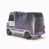 Masinuta Interactiva pentru Copii, Dubita Rinocer cu Sunete, Lumini si Miscare Automata, Vehicul de Jucarie cu Design Fantastic 