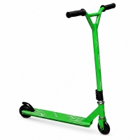 Trotineta Freestyle pentru Copii si Adulti, Trotineta pentru Trick-uri si Salturi cu Cadru Metalic Rezistent, Ghidon Rotativ 360