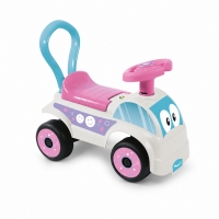 Masinuta Fara Pedale pentru Copii Tip Ride-On cu Volan si Claxon, Vehicul de Impins pentru Interior si Exterior, Masina pentru D