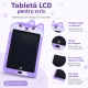 Tableta LCD pentru Scris si Desen, Tabla Grafica Educativa Reutilizabila in Forma de Pisicuta, Ecran pentru Desen cu Buton de St