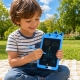 Tableta LCD pentru Scris si Desen, Tabla Grafica Educativa Reutilizabila in Forma de Pisicuta, Ecran pentru Desen cu Buton de St