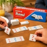 Joc Remi Clasic Cu 104 Piese Din Plastic Pentru Copii Si Adulti, Joc De Societate Pentru 2-4 Jucatori, Set Cu Table De Joc Si Su