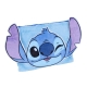 Penar Pufos și Echipat, Disney Stitch, Albastru – Penar Plușat cu Carnetel, Creion, Markere și Gumă, Design 3D Stitch, Dimensiun