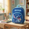 Ghiozdan Pentru Gradinita Cu 2 Compartimente, Rucsac Pentru Copii Cu Design Stitch, Ghiozdan Prescolari Pentru Fetite Si Baieti,