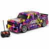 Masina Pick-Up Cu Telecomanda Pentru Copii, Scara 1:16, Masinuta RC 4x4 Cu Control La Distanta, Masina Cu Lumini Si Design Graffiti, Jucarie Interactiva Pentru Curse Si Distractie, Cadou Pentru Copii 6 Ani+, Mov