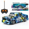 Masina Pick-Up Cu Telecomanda Pentru Copii, Scara 1:16, Masinuta RC 4x4 Cu Control La Distanta, Masina Cu Lumini Si Design Graffiti, Jucarie Interactiva Pentru Curse Si Distractie, Cadou Pentru Copii 6 Ani+, Albastru