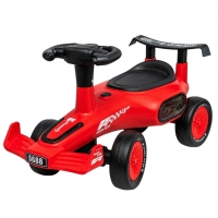 Masinuta Fara Pedale Pentru Copii Cu Muzica Si Lumini, Vehicul Ride On Cu Design Formula 1 Si Volan Directional, Masina De Impin