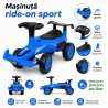 Masinuta Fara Pedale Pentru Copii Cu Muzica Si Lumini, Vehicul Ride On Cu Design Formula 1 Si Volan Directional, Masina De Impin