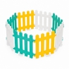 Gard De Joaca Modular Pentru Copii Cu 8 Panouri Colorate, Tarc De Protectie Pentru Interior Si Exterior, Gard Din Plastic Pentru Bebelusi Si Copii Mici, Spatiu De Joaca Sigur Pentru Dezvoltare Si Activitati Interactive, 6 Luni+, Multicolor