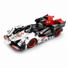 Set Cuburi Masina Supercar De Curse DIY Pentru Copii, Joc De Constructie Cu Piese Pentru Asamblare, Masina Sport Prototype Cu Design Aerodinamic Si Elemente Mobile, Set Creativ Pentru Dezvoltarea Gandirii Logice Si Indemanarii, 6 Ani+, Alb