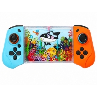 Joc Acvatic Interactiv Pentru Copii Cu Design Consola Portabila, Jucarie De Indemanare Cu Apa Si Inele, Joc Manual Cu Butoane Pe