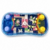 Joc Acvatic Interactiv Unicorn Pentru Copii, Jucarie De Indemanare Cu Apa Si Inele, Joc Manual Cu Butoane Pentru Dezvoltarea Coordonarii Mana-Ochi Si Concentrarii, Jucarie Compacta Portabila Cu Design Magic Unicorn, Multicolor