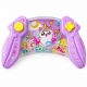 Joc Cu Apa Tip Consola Unicorn Pentru Copii, Jucarie Acvatica Interactiva Cu Inele Si Butoane, Joc Manual Portabil De Indemanare, Jucarie Compacta Pentru Calatorii, Timp Liber Si Joaca Recreativa Cu Design Unicorn, Mov