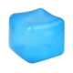 Cub Fidget 3D de Gheata, Model Simplu, Jucarie Antistres din Maltoza, 110 g, 4.5x4.5x4.5 cm, Comprimabil cu Revenire Lenta, Alba