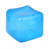 Cub Fidget 3D de Gheata, Model Simplu, Jucarie Antistres din Maltoza, 110 g, 4.5x4.5x4.5 cm, Comprimabil cu Revenire Lenta, Albastru
