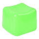 Cub Fidget 3D de Gheata, Model Simplu, Jucarie Antistres din Maltoza, 110 g, 4.5x4.5x4.5 cm, Comprimabil cu Revenire Lenta, Verd
