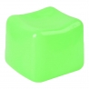 Cub Fidget 3D de Gheata, Model Simplu, Jucarie Antistres din Maltoza, 110 g, 4.5x4.5x4.5 cm, Comprimabil cu Revenire Lenta, Verde Deschis