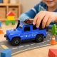 Masina De Politie Offroad De Asamblat Pentru Copii, Jucarie DIY Cu Vehicul Politie De Constructie, Masina Off Road Cu Elemente D