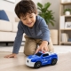 Masina De Politie De Asamblat Pentru Copii, Jucarie DIY Cu Vehicul Politie Sport De Constructie, Masina De Politie Cu Elemente D