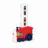 Joc Domino Cu Locomotiva Automata Pentru Copii, Tren Cu Ordonare Automata Piese Domino, Jucarie Interactiva Cu Sunete Si Directie Controlabila, Set Domino Educativ Pentru Joaca Creativa Si Distractiva, Rosu