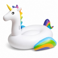 Saltea gonflabila pentru copii/adulti, 215 cm, greutate maxima suportata: 120 kg, Unicorn