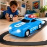 Masina De Patrulare Magnetica Inteligenta Cu Lumini, Muzica Si Traseu Inclus, Masinuta Politie Cu Urmarire Automata A Liniei, Ve