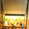 Lampa dubla pentru cresterea plantelor, 50 cm, T5, tehnologie LED, nu afecteaza plantele, potrivit pentru intregul ciclu de cres