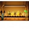 Lampa dubla pentru cresterea plantelor, 50 cm, T5, tehnologie LED, nu afecteaza plantele, potrivit pentru intregul ciclu de cres