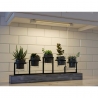 Lampa dubla pentru cresterea plantelor, 50 cm, T5, tehnologie LED, nu afecteaza plantele, potrivit pentru intregul ciclu de cres
