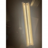 Lampa dubla pentru cresterea plantelor, 50 cm, T5, tehnologie LED, nu afecteaza plantele, potrivit pentru intregul ciclu de cres