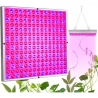Lampa LED 15W, pentru cresterea plantelor in interior, material ABS, cu agatatoare, 25 x 25 cm, multicolor