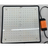 Lampa LED 15W, pentru cresterea plantelor in interior, material ABS, cu agatatoare, 25 x 25 cm, multicolor