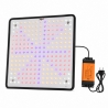 Lampa LED 15W, pentru cresterea plantelor in interior, material ABS, cu agatatoare, 25 x 25 cm, multicolor