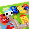 Jucarie din lemn - Oraselul Urban 3D