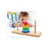 Joc puzzle educativ din lemn Turnul din Hanoi