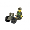 Set accesorii GraviTrax Ravensburger - Catapulta cu Set de constructie Sluban – Soldat , 24 piese