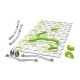 Set accesorii Gravitrax Tunel cu Set de constructie Sluban – Soldat , 24 piese