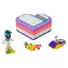 Set de constructie LEGO Friends -Cutia de vara in forma de inima a Emmei