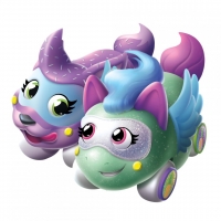 Set 2 figurine Tomy – Ritzy Rollers , Dani Vulpita  si Frenchy Pegasus