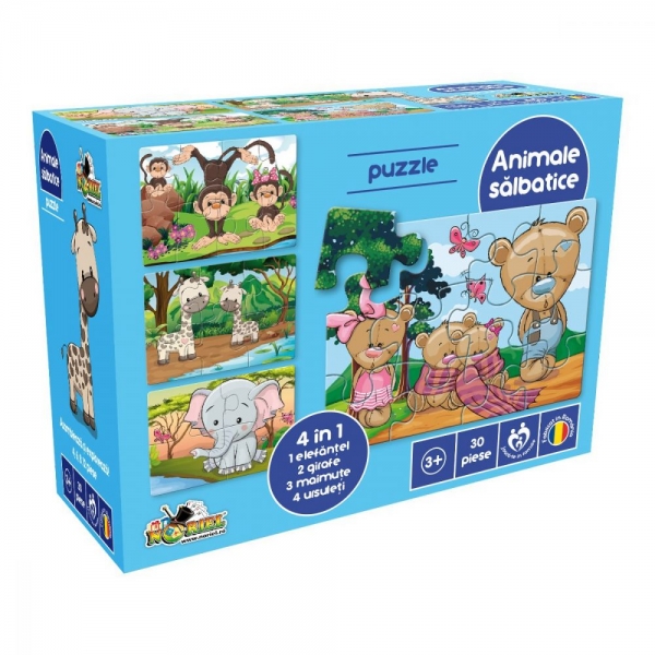 Puzzle Noriel - Animale Salbatice