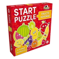 Start Puzzle 4 in 1 - Fructe voioase , Noriel