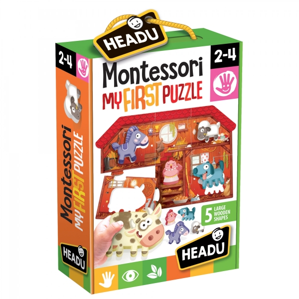 Montessori Primul Meu Puzzle - Ferma