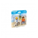 Set 2 Figurine - Doctor Si Pacient, Playmobil PM70079